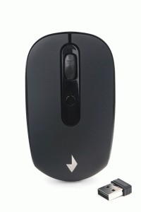 Мышь беспров. Gembird MUSW-355 черный, бесш.клик, soft touch, 3кн.+колесо-кнопка, 1600DPI 21398